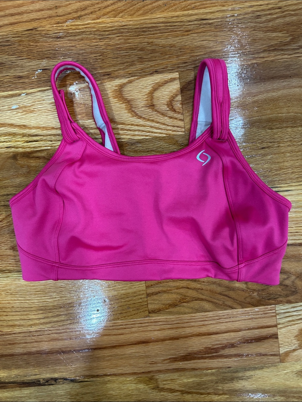 Moving Comfort “Fiona” Hot Pink Sports Bra Top